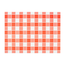 Mantelines 'Vichy' 48 G/M2 31X43 Cm Blanco Celulosa (2000 Unid.)