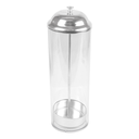 Dispensador De Pajitas 9x27 Cm Transparente San (1 Unid.)