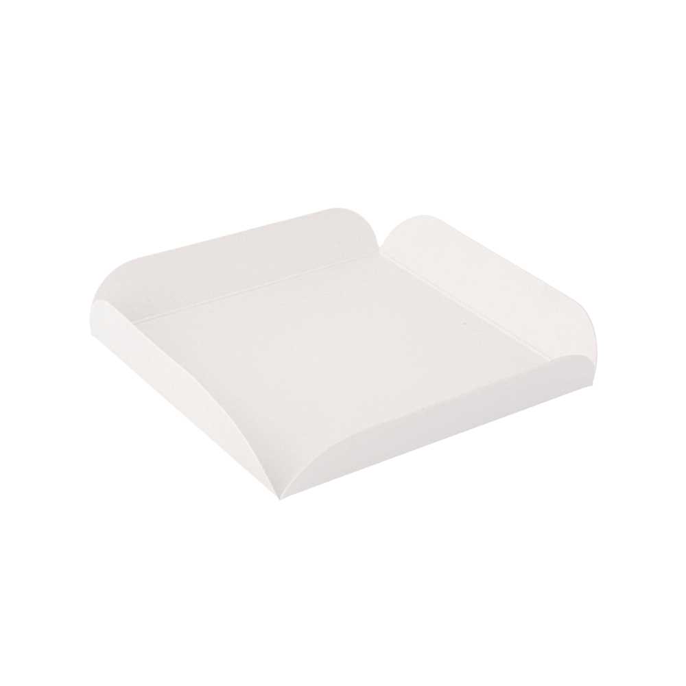 CUADRADOS CON PESTAÑAS 7x7+2 CM BLANCO CARTÓN (250 UNID.)