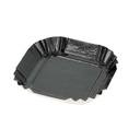 MINI BANDEJAS 325 G/M2 5,5x5,5 CM NEGRO CARTÓN (100 UNID.)