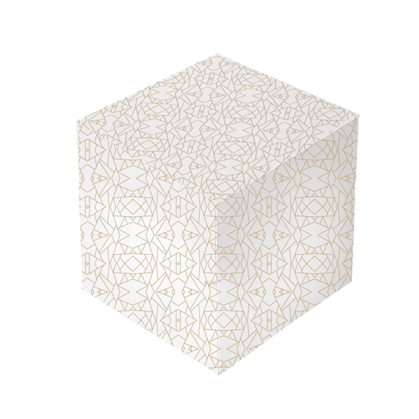 CAJAS ALTAS PASTELERÍA SIN VENTANA 'THEPACK DECO' 330 G/M2 25,4x25,4x30,5 CM BLANCO CARTÓN ONDULADO MICROCANAL (30 UNID.)