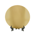 CARTONES PASTELERÍA DOBLE CARA 950 G/M2 Ø 36 CM ORO/NEGRO CARTÓN (100 UNID.)