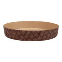 MOLDES REDONDOS PASTELERÍA 145 G/M2 Ø 18,5x3,5 CM MARRÓN PAPEL (480 UNID.)