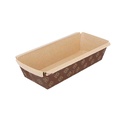 Moldes Pastelería Laminados 170 G/M2 16,5X6,5X5 Cm Marrón Celulosa (1000 Unid.)