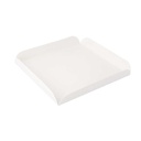 CUADRADOS CON PESTAÑAS 11x11+2 CM BLANCO CARTÓN (250 UNID.)