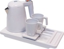BANDEJAS MAESTRO 1 TAZA DE 200ML / 1 PLATO BLANCO