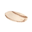 Platos Ovales 'Areca' 33,7X23X2 Cm Natural Areca (200 Unid.)