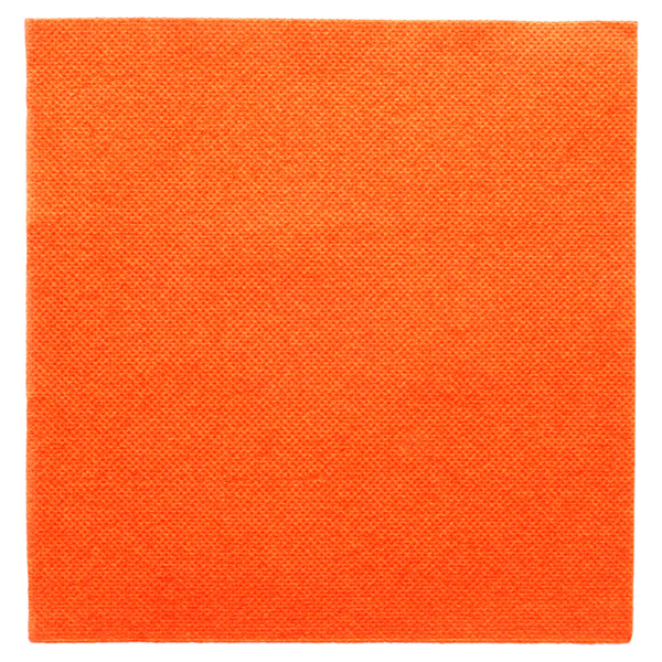 SERVILLETAS ECOLABEL 'DOUBLE POINT' 18 G/M2 33x33 CM NARANJA TISSUE (1200 UNID.)