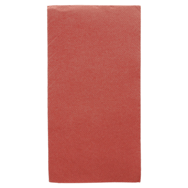 SERVILLETAS ECOLABEL P. 1/8 'DOUBLE POINT' 18 G/M2 40x40 CM BURDEOS TISSUE (1200 UNID.)