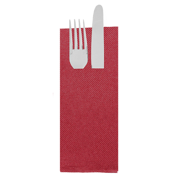 Servilletas Cangurito 'Ecolabel - Double Point' 18 G/M2 33X40 Cm Burdeos Tissue (1400 Unid.)