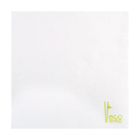 SERVILLETAS 'ECO-BAMBOO' 70 G/M2 40x40 CM BLANCO BAMBÚ (600 UNID.)