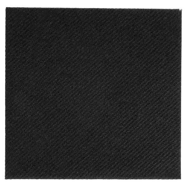 Servilletas P. 1/4 55 G/M2 50X50 Cm Negro Airlaid (400 Unid.)