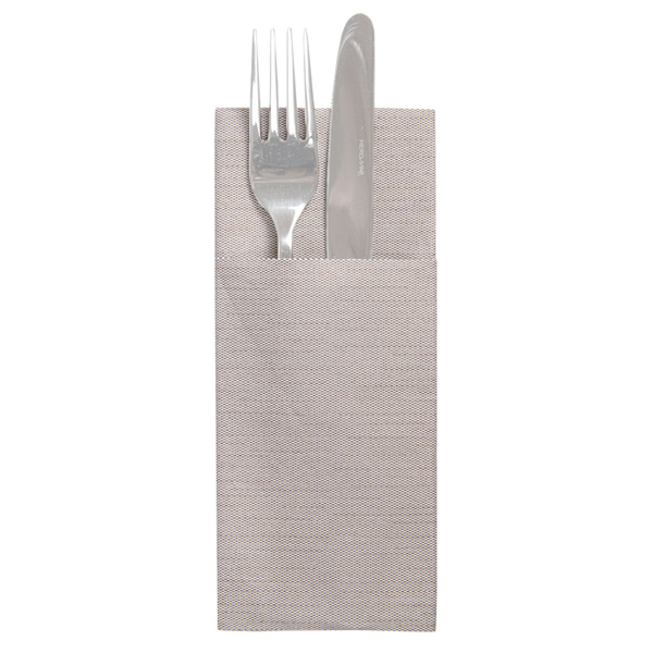 Servilletas Cangurito 'Like Linen' 70 G/M2 33X40 Cm Chocolate Spunlace (700 Unid.)