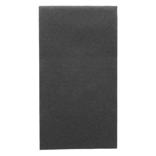 Servilletas Plegado 1/8 55 G/M2 40X40 Cm Negro Airlaid (750 Unid.)