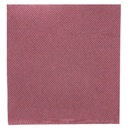 SERVILLETAS ECOLABEL 'DOUBLE POINT' 18 G/M2 20x20 CM CIRUELA TISSUE (2400 UNID.)