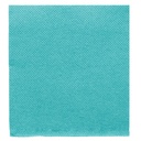 SERVILLETAS ECOLABEL 'DOUBLE POINT' 18 G/M2 20x20 CM AZUL TURQUESA TISSUE (2400 UNID.)