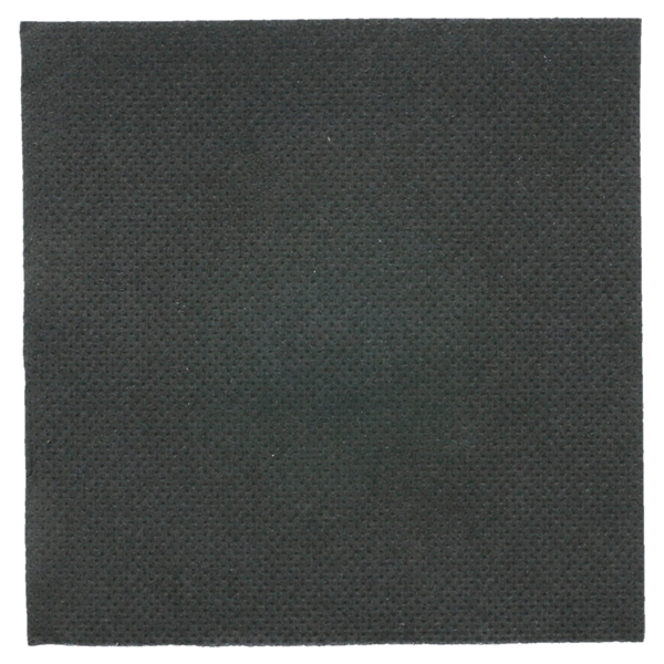 SERVILLETAS ECOLABEL 'DOUBLE POINT' 18 G/M2 20x20 CM NEGRO TISSUE (2400 UNID.)