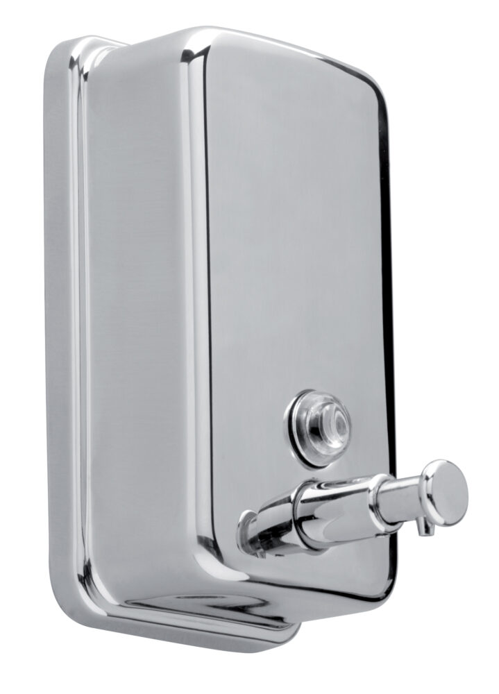 JABONERAS MANUAL SAVINOX 700ML ACERO INOXIDABLE BRILLANTE.
