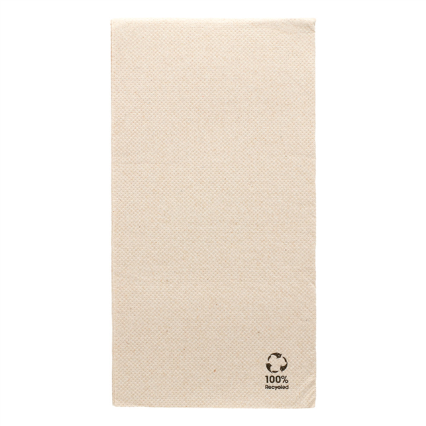 SERVILLETAS ECOLABEL P. 1/6 'DOUBLE POINT' 19 G/M2 30x40 CM NATURAL TISSUE RECICLADO (1800 UNID.)