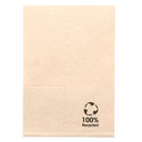 SERVILLETAS ECOLABEL 1 CAPA 'MINI SERVIS' 23 G/M2 17x17 CM NATURAL TISSUE RECICLADO (9600 UNID.)