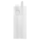 SERVILLETAS CANGURITO 'ECOLABEL - DOUBLE POINT' 18 G/M2 33x40 CM BLANCO TISSUE (1400 UNID.)