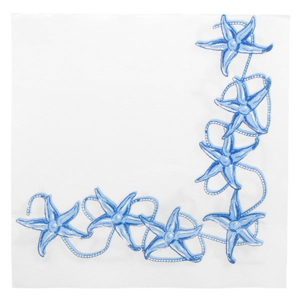 Servilletas Ecolabel 'Double Point - Antibes' 18 G/M2 40X40 Cm Blanco Tissue (1200 Unid.)