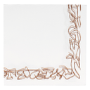 Servilletas Ecolabel 'Double Point - Aristas' 18 G/M2 40X40 Cm Blanco Tissue (1200 Unid.)