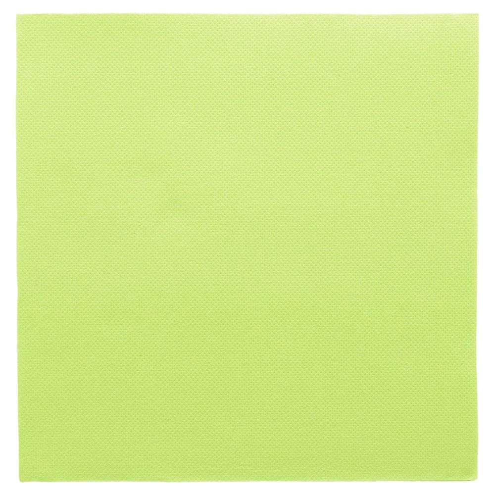 SERVILLETAS ECOLABEL 'DOUBLE POINT' 18 G/M2 39x39 CM VERDE ANÍS TISSUE (1200 UNID.)
