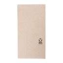 Servilletas Ecolabel 2 Capas P. 1/8 18 G/M2 40X40 Cm Natural Tissue Reciclado (1800 Unid.)