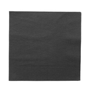 SERVILLETAS ECOLABEL 2 CAPAS 18 G/M2 39x39 CM NEGRO TISSUE (1600 UNID.)