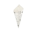 Papelinas Punta 'Times' 400 G 70 G/M2 34X24 Cm Blanco Perg. Antigrasas (1000 Unid.)