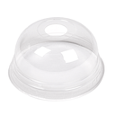 TAPAS CÚPULA CON ORIFICIO PARA 224.01 Ø 8,5x4,2 CM TRANSPARENTE PLA (800 UNID.)