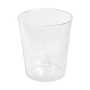 VASOS INYECTADOS CHUPITO 20 ML Ø 3,7/2,8x4,2 CM TRANSPARENTE PS (2700 UNID.)