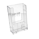 Porta Folletos 1/3 Din-A4 10,5X15,7X6,5 Cm Transparente Ps (12 Unid.)