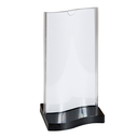 Porta Menús Pie Rectangular 10X20 Cm Transparente Ps (45 Unid.)