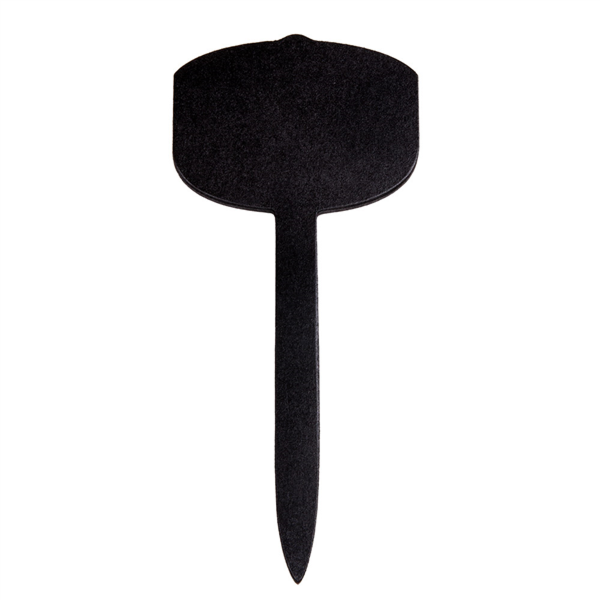 PICKS PIZARRA PLACA 9,6x7x21,5 (h) CM NEGRO MADERA (3 UNID.)