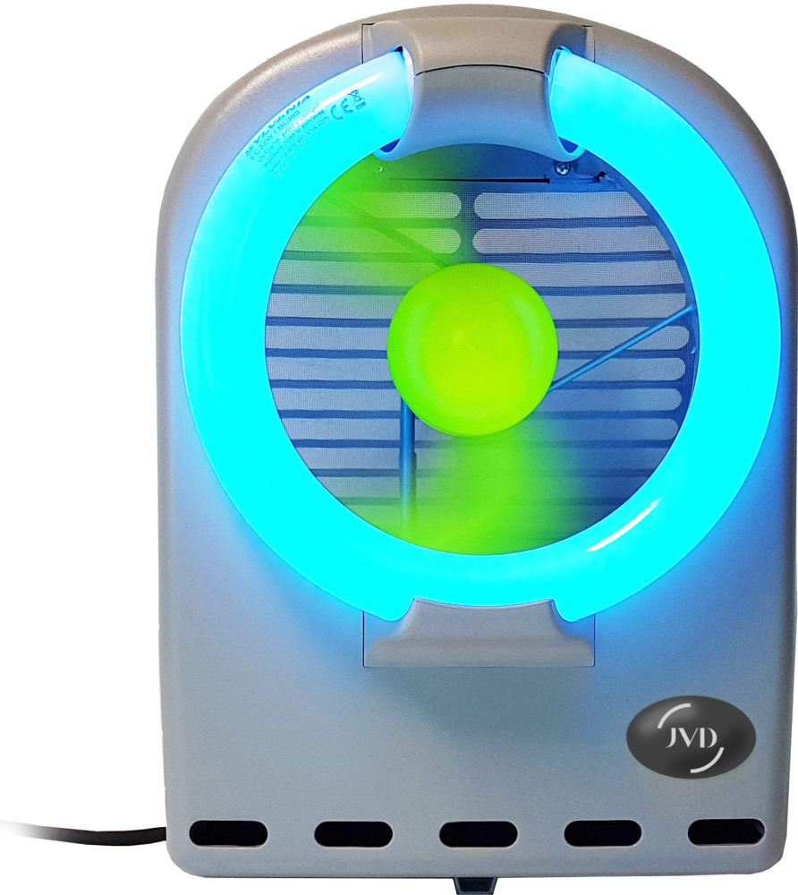 Destructor de insectos ASPIRACIÓN a 2 velocidades con 1 tubo de 30 W.