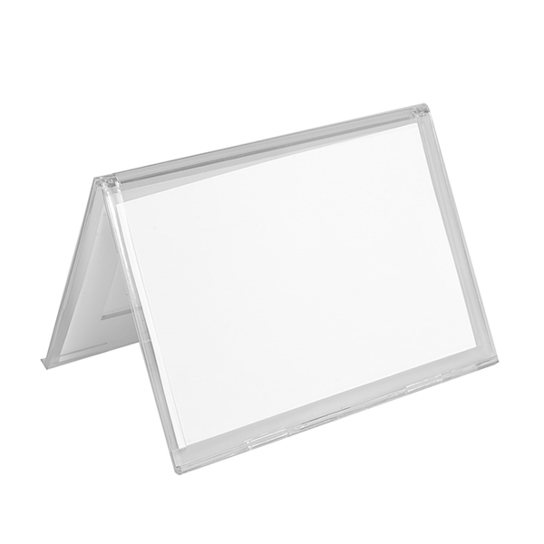 Identificadores De Sobremesa 7,5X4,5 Cm Transparente Ps (200 Unid.)