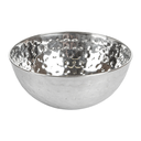 BOL MARTILLEADO 'ARTINOX' Ø 13x6 CM PLATEADO INOX (1 UNID.)