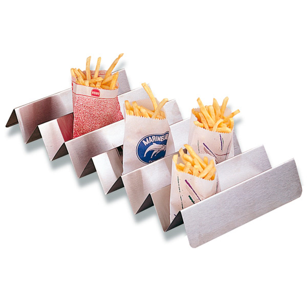 Clasificador Bolsas Fritas 'Artinox' 47X25X5,5 Cm Plateado Inox (1 Unid.)