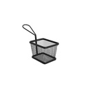 MINI FREIDORAS 1 PORCIÓN 'ARTINOX' 10x7,8x7 CM NEGRO ACERO (6 UNID.)