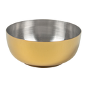 BOL 'ARTINOX' 135 ML Ø 7,5x2,6 CM DORADO INOX (6 UNID.)