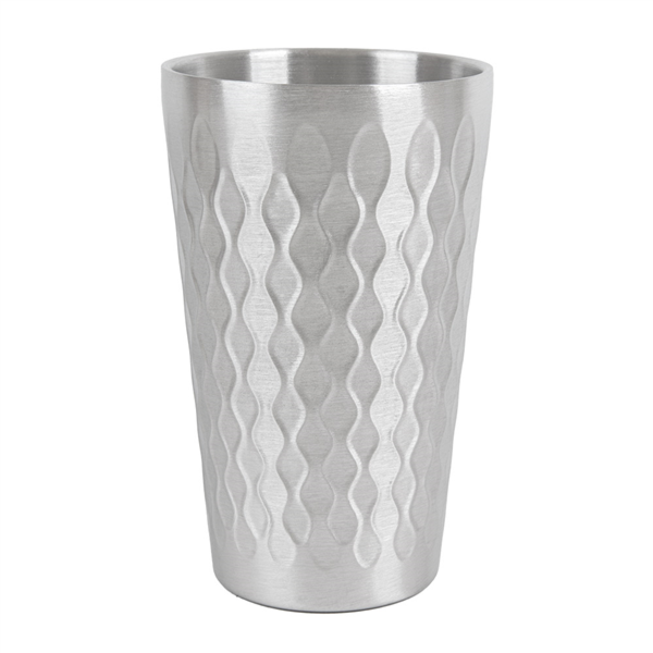Vasos 'Artinox' 450 Ml Ø 8,7X14,2 Cm Plateado Inox (6 Unid.)