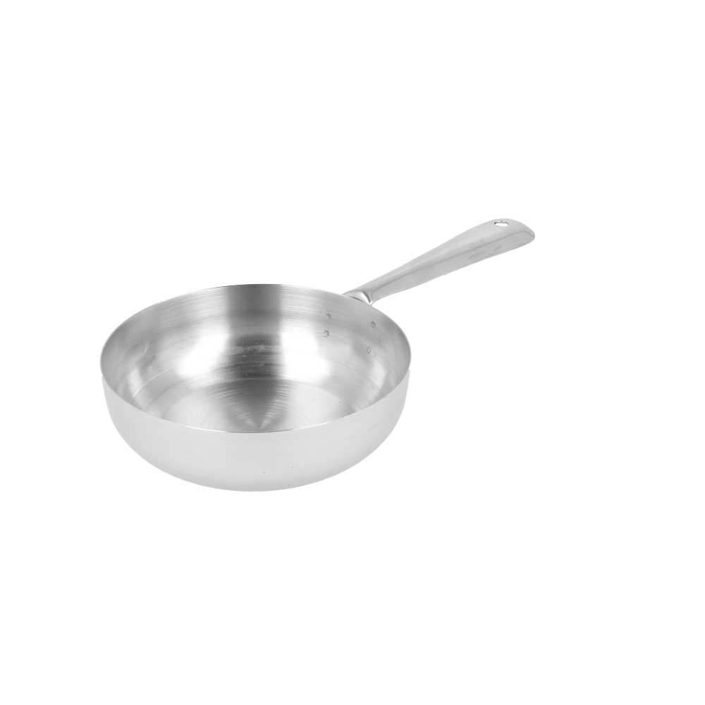 MINI SARTÉN 'ARTINOX' Ø 11,5x3,5 CM PLATEADO INOX (12 UNID.)