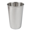 Vasos 'Artinox' 350 Ml Ø 8X11 Cm Plateado Inox (12 Unid.)