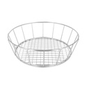 BASKET REDONDO 'ARTINOX' Ø 24,1x7 CM PLATEADO INOX (12 UNID.)