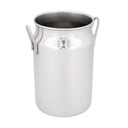 MINI LECHERITAS 'ARTINOX' 620 ML Ø 7,5x12 CM PLATEADO INOX (12 UNID.)