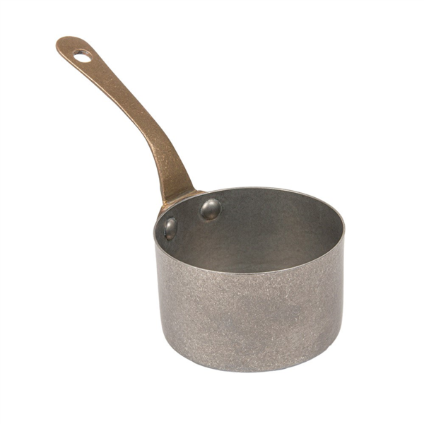 MINI OLLA 'ARTINOX' 200 ML Ø 7,8x4,5 CM PLATEADO INOX (1 UNID.)