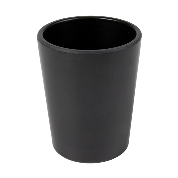 Vasos 'Asami Ware' 240 Ml Ø 7,5X9,2 Cm Negro Melamina (6 Unid.)