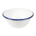 BOLES 'ENAMELWARE' 1500 ML Ø 20,5x8,5 CM BLANCO HIERRO ESMALTADO (6 UNID.)